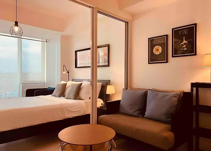 Relaxing 1-bedroom Unit In Azure Urban And Residences By One Guest Place アパート マニラ市
