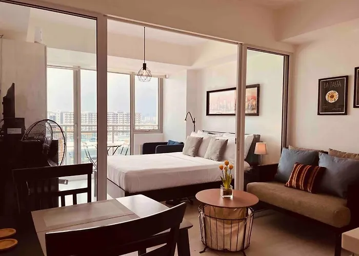Relaxing 1-bedroom Unit In Azure Urban And Residences By One Guest Place アパート マニラ市