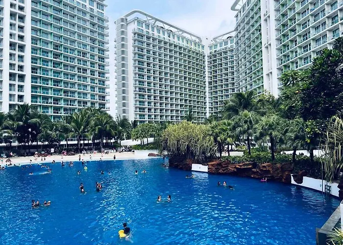 Relaxing 1-bedroom Unit In Azure Urban And Residences By One Guest Place アパート マニラ市
