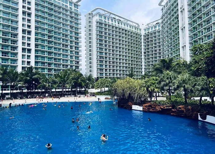 Relaxing 1-bedroom Unit In Azure Urban And Residences By One Guest Place アパート マニラ市